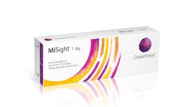 Apresentamos as lentes de contacto MiSight(R) de 1 dia com tecnologia ActivControl(R